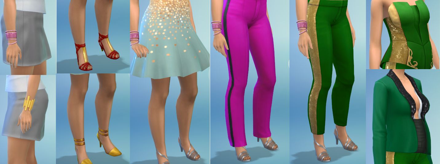 The Sims 4 Luxury Stuff: New Object Collage