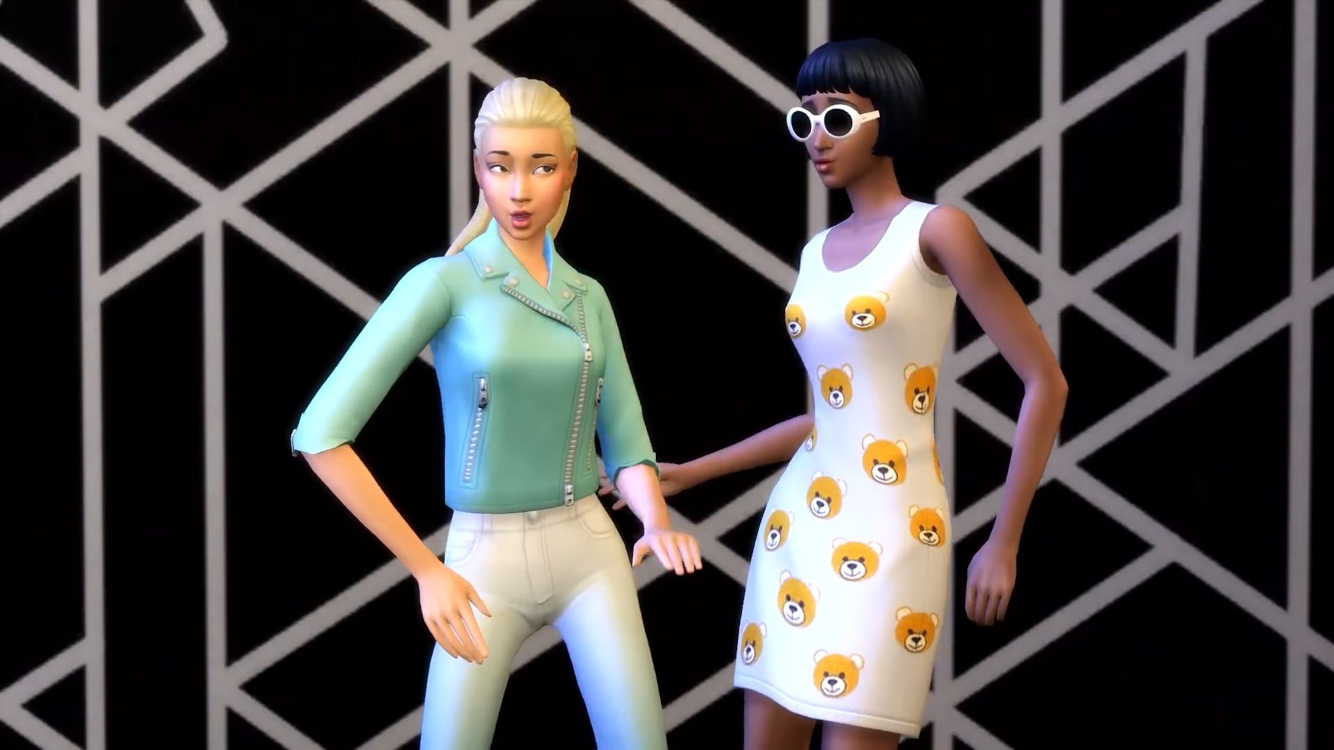 The Sims 2 Moschino Stuff Pack - Designer Outfits & Accessories!