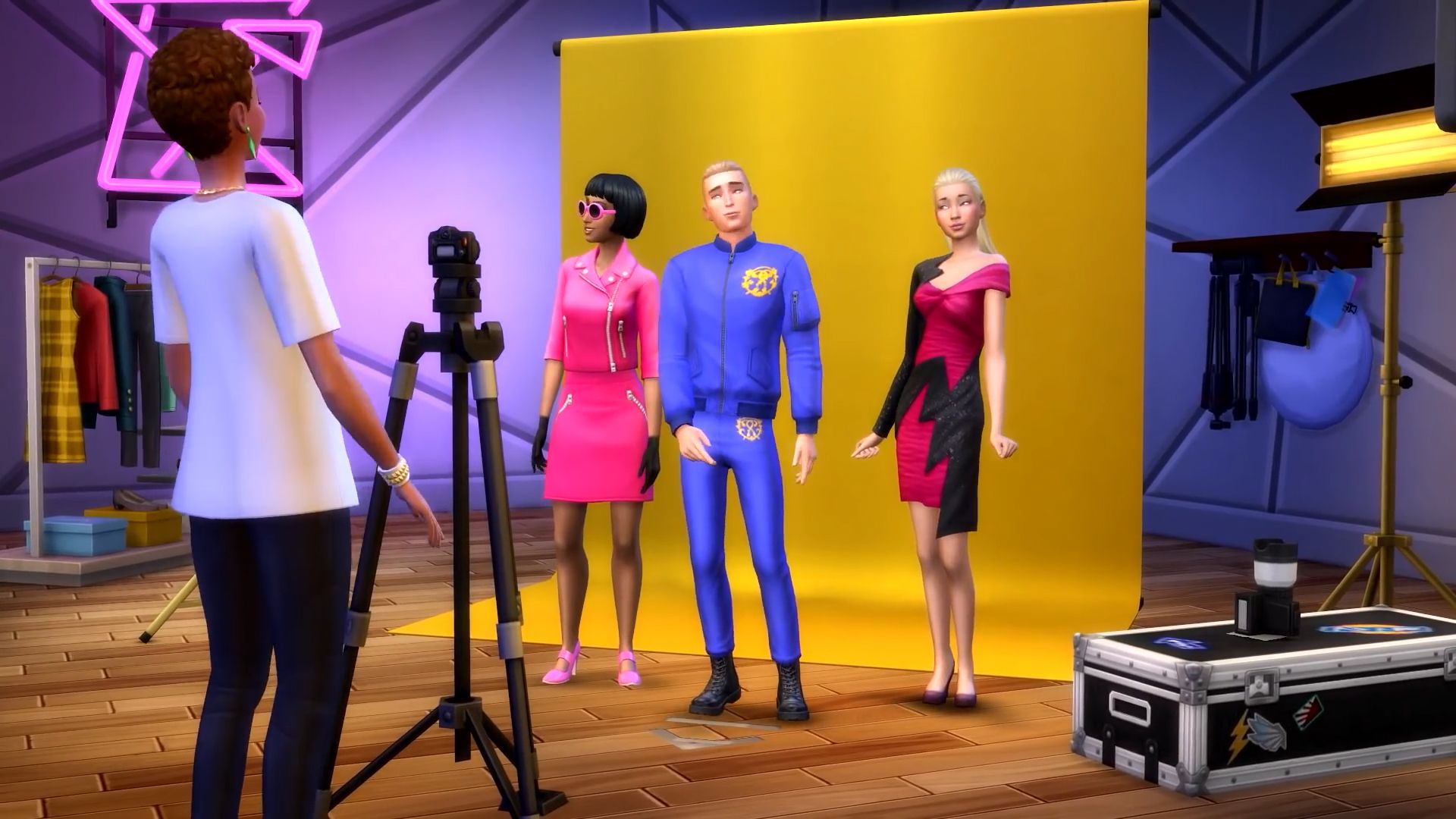 The Sims 4 Moschino Stuff x Get Famous: Becoming a Model