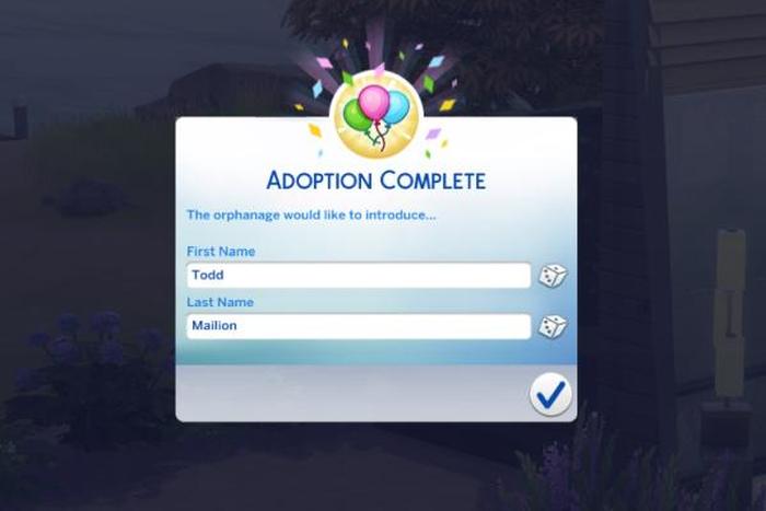 Adopting a Kid The Sims 4