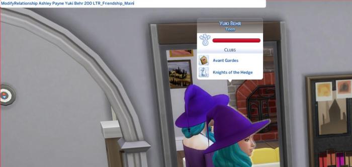 The Sims 4 Cas Relationship Cheats 