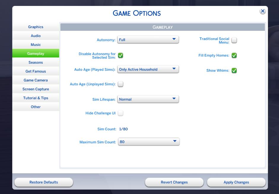 How to get Enable Whims in The Sims 4