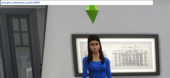 How to Cheat for Satisfaction Points in The Sims 4 - use the Sims.Give_Satisfaction_points cheat 