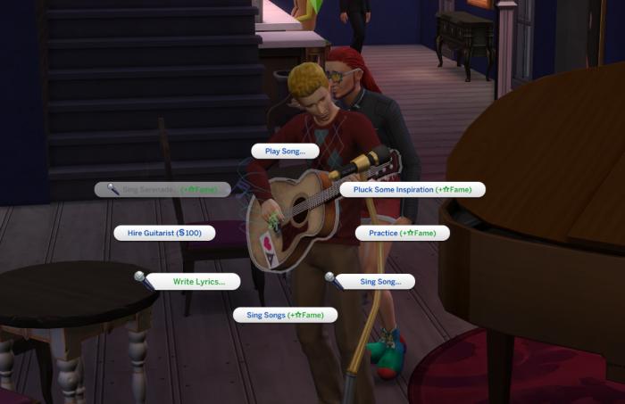 How to make money from musical instruments in The Sims 4