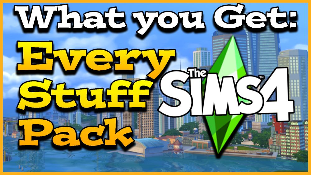 All Stuff Packs in The Sims 4